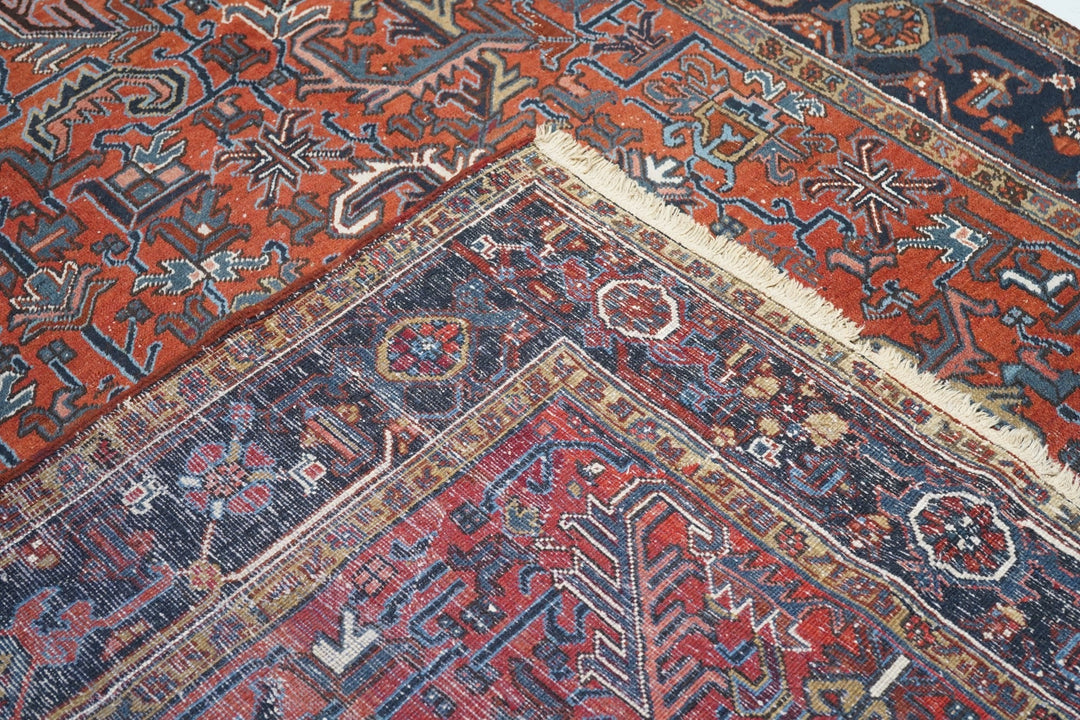 Vintage Heriz Rug 8'4'' x 10'10''