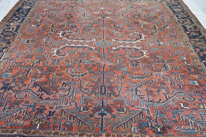 Vintage Heriz Rug 8'4'' x 10'10''