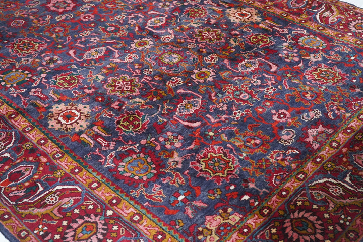 Vintage Hamadan Rug 7'5'' x 11'5''