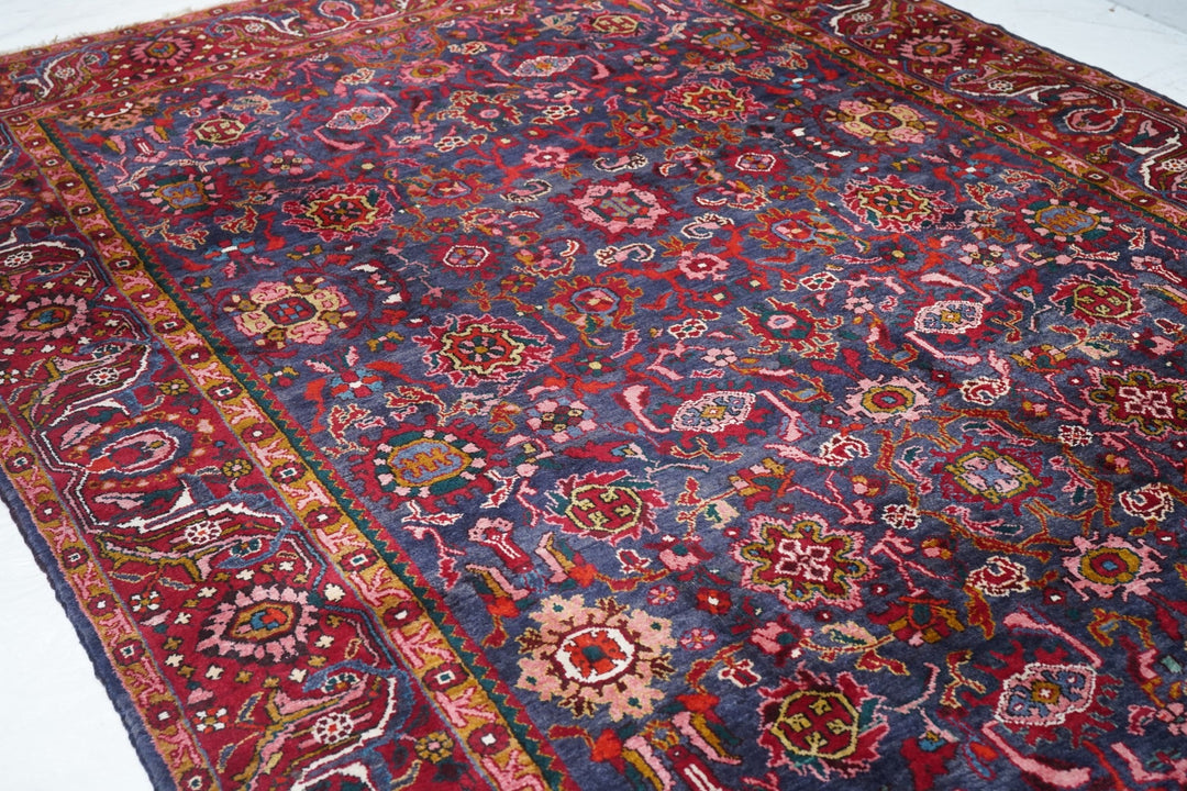 Vintage Hamadan Rug 7'5'' x 11'5''