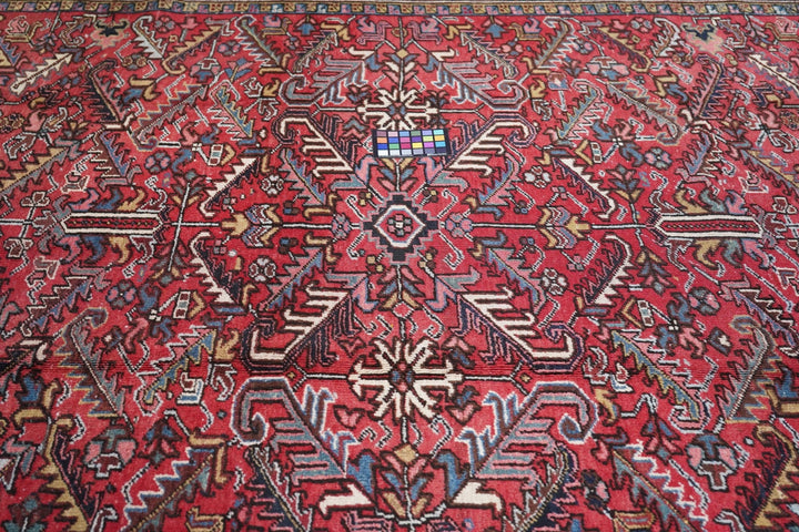 Vintage Heriz Rug 7'8'' x 10'8''