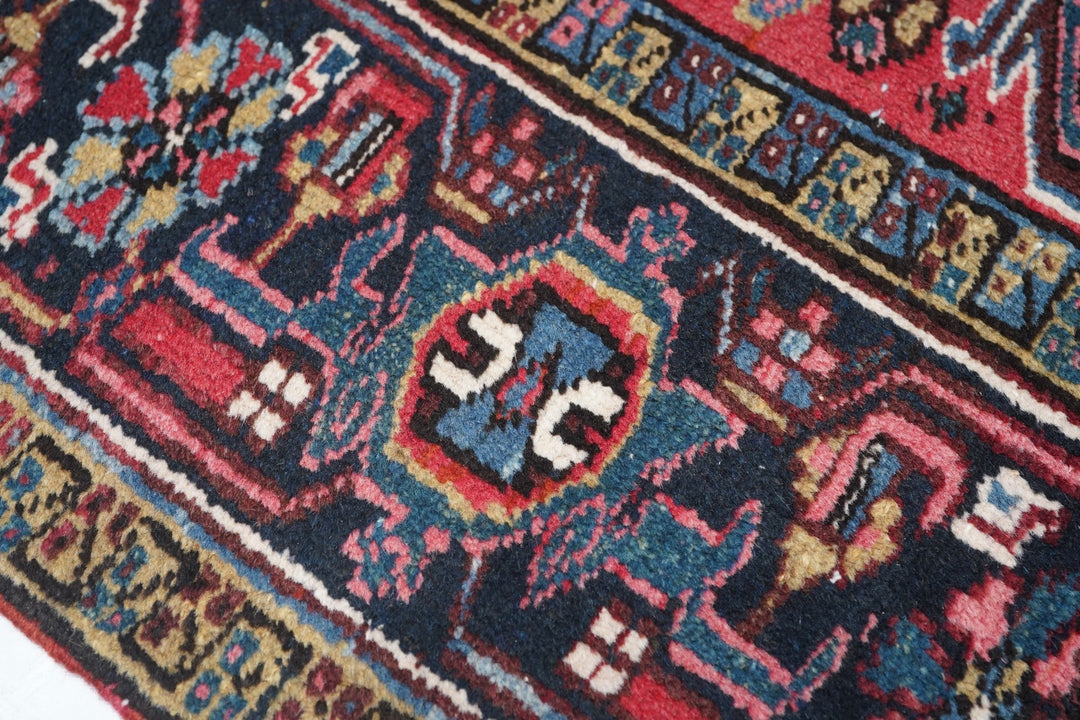 Vintage Heriz Rug 7'8'' x 10'8''