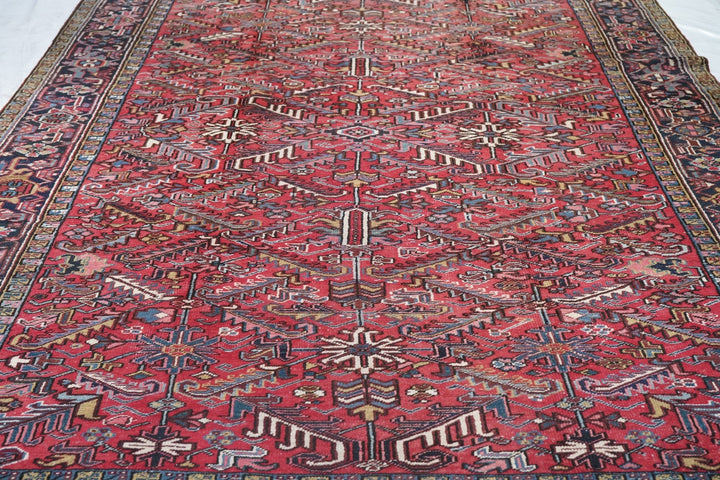 Vintage Heriz Rug 7'8'' x 10'8''