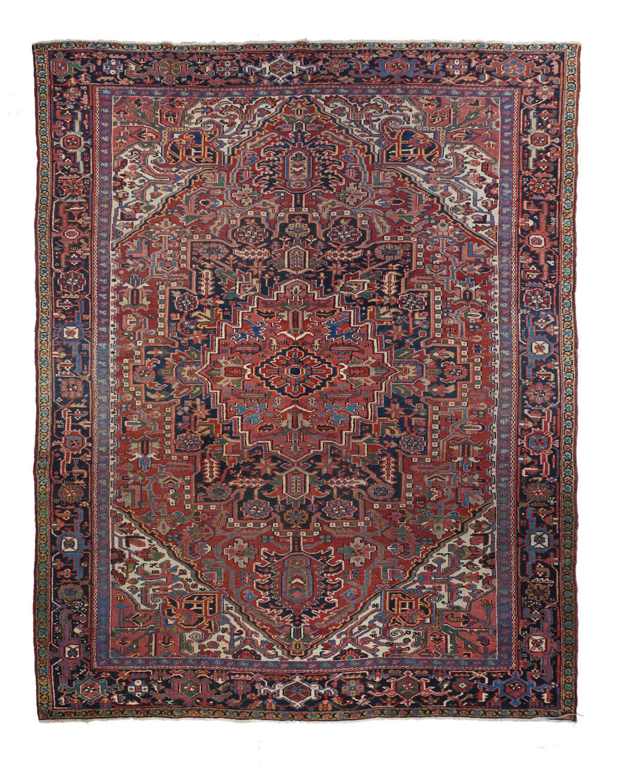 Vintage Heriz Rug 8'3'' x 11'2''