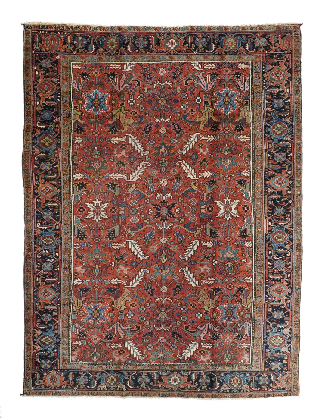 Vintage Heriz Rug 8'2'' x 11'2''