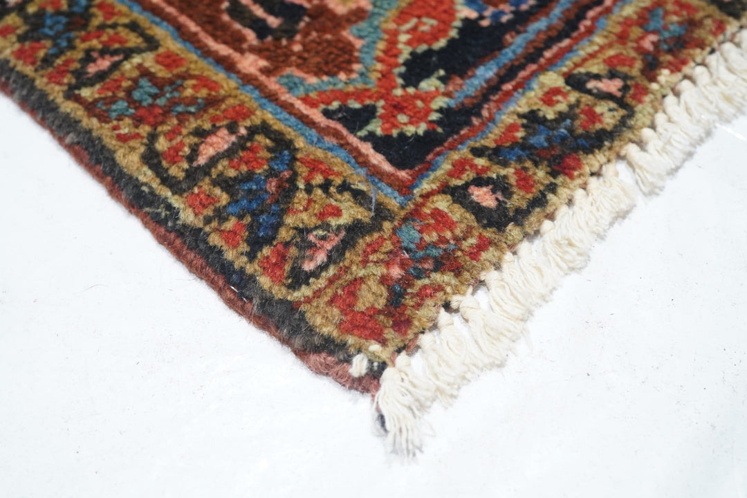 Vintage Heriz Rug 8'2'' x 11'2''