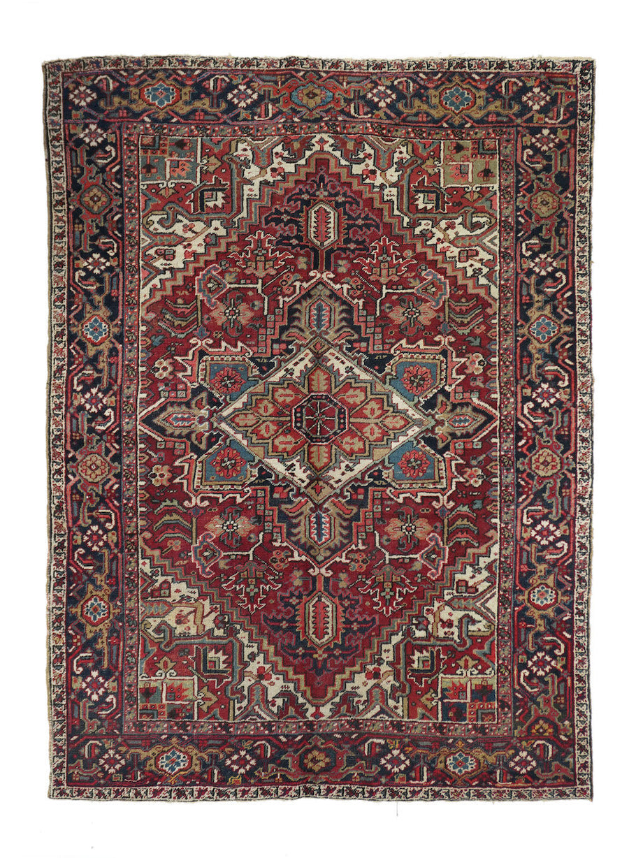 Good Condition Heriz Rug