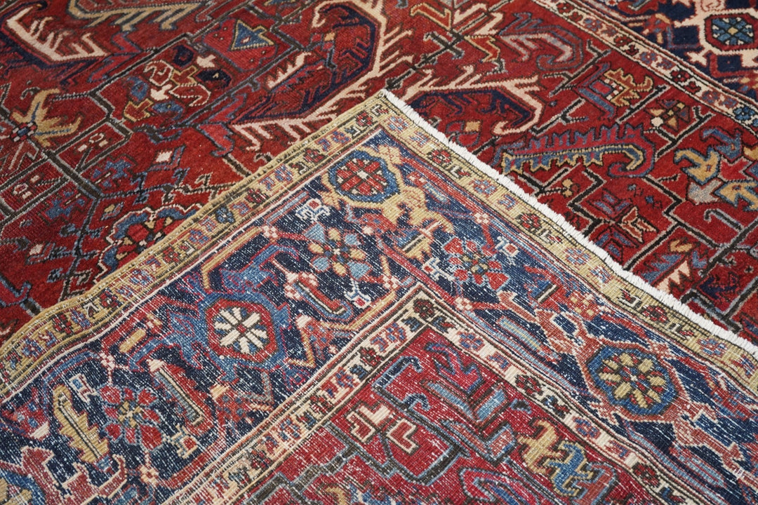 Vintage Heriz Rug 8'0" x 10'9''