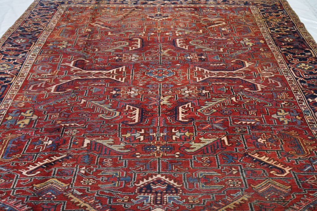 Vintage Heriz Rug 8'0" x 10'9''