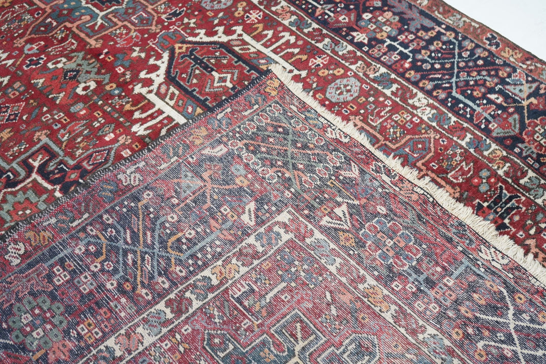 Vintage Heriz Rug 7'5'' x 11'2''