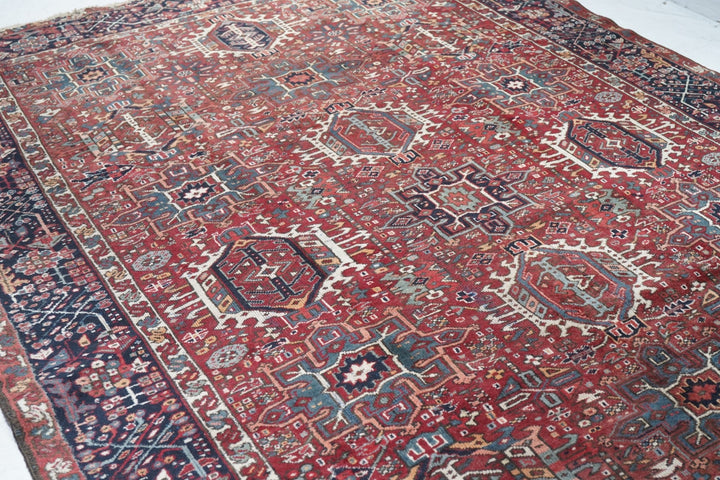 Vintage Heriz Rug 7'5'' x 11'2''