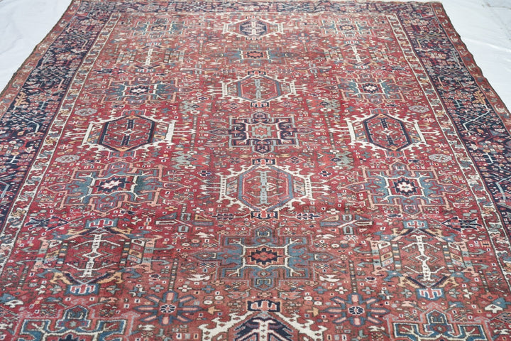 Vintage Heriz Rug 7'5'' x 11'2''