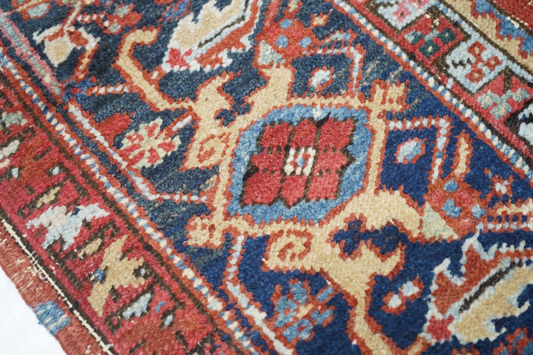 Antique Heriz Rug 6'8'' x 9'11''