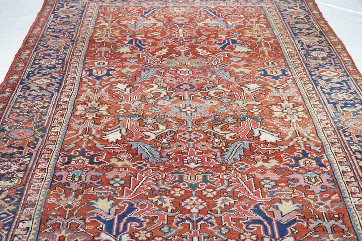 Antique Heriz Rug 6'8'' x 9'11''