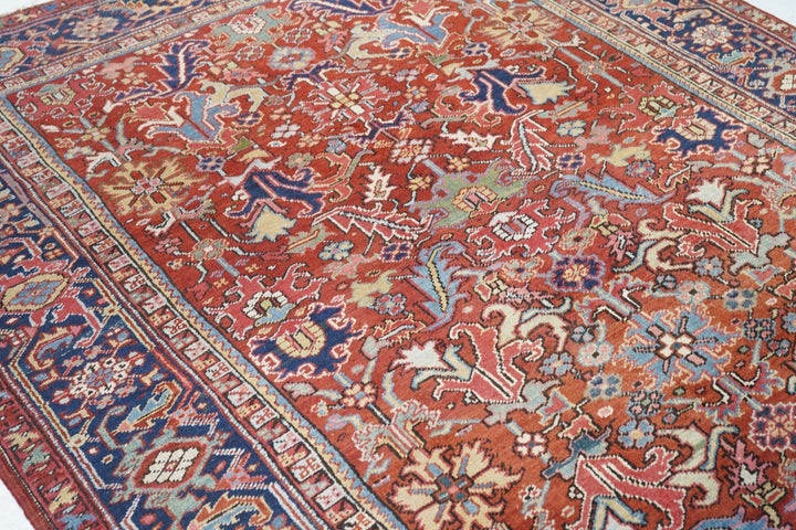 Antique Heriz Rug 6'8'' x 9'11''