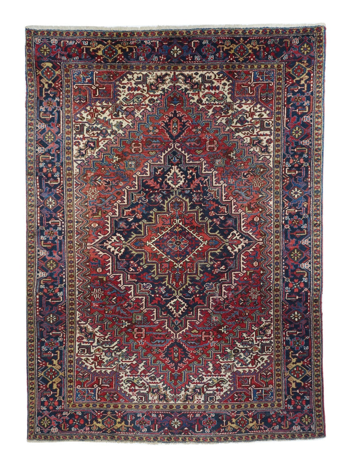 Vintage Heriz Rug 7'9'' x 11'2''