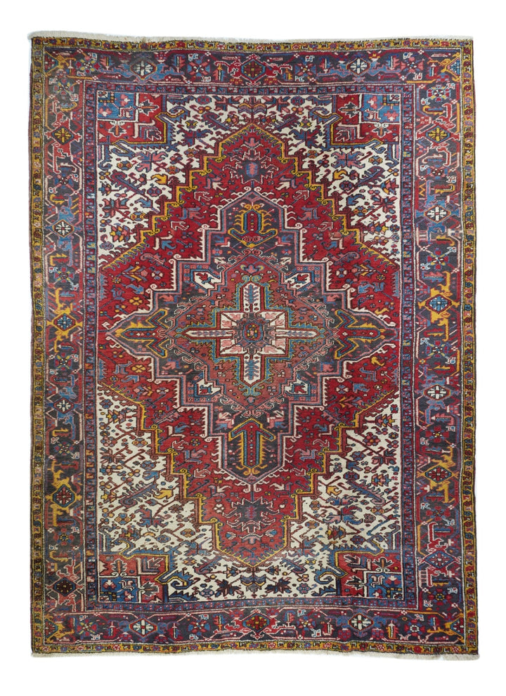 Vintage Heriz Rug 7'10'' x 10'11''