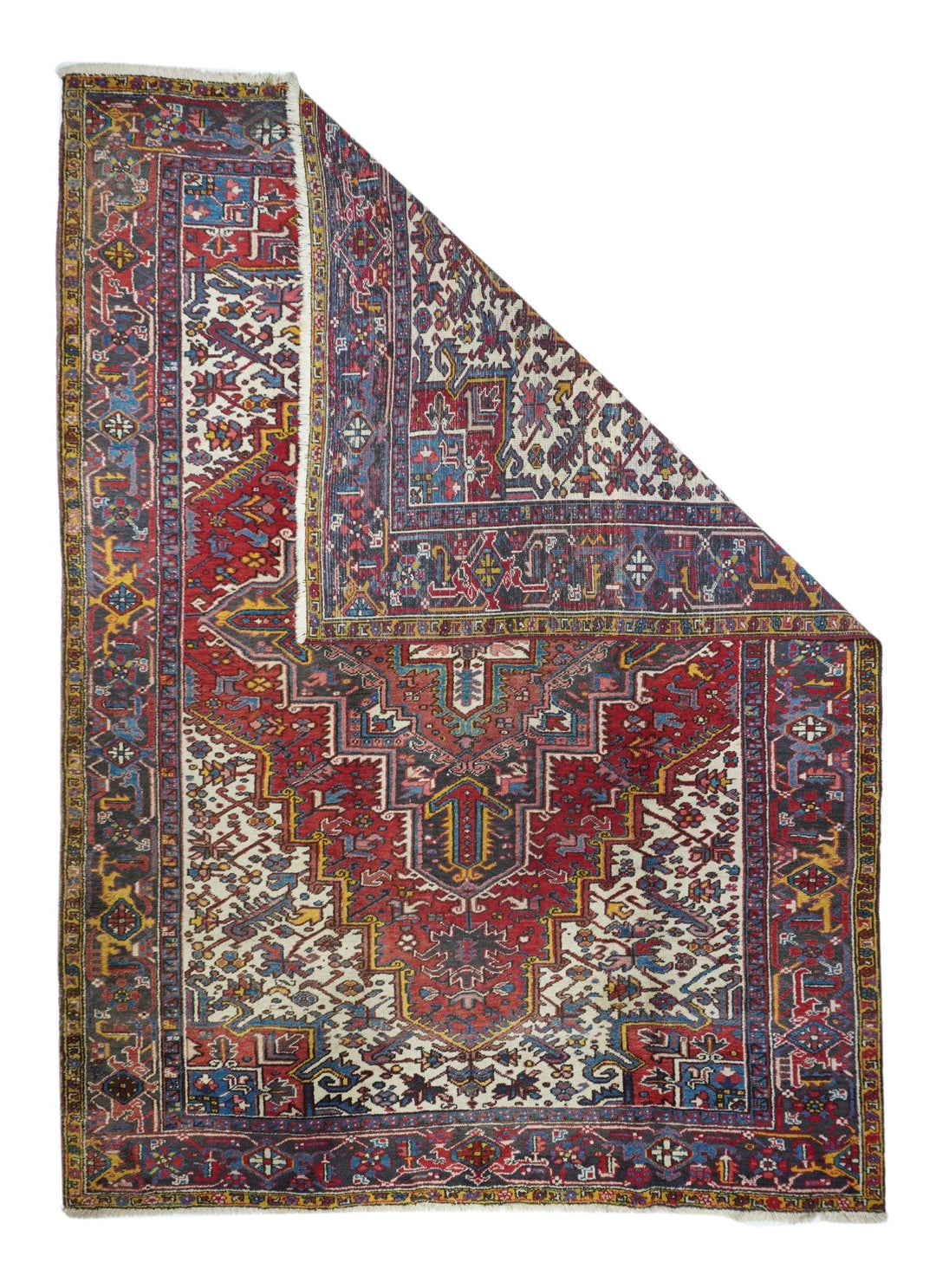 Vintage Heriz Rug 7'10'' x 10'11''