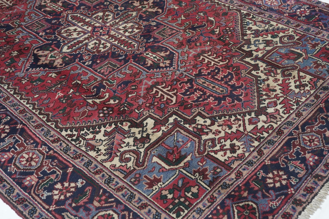 Vintage Heriz Rug 6'7'' x 9'8''