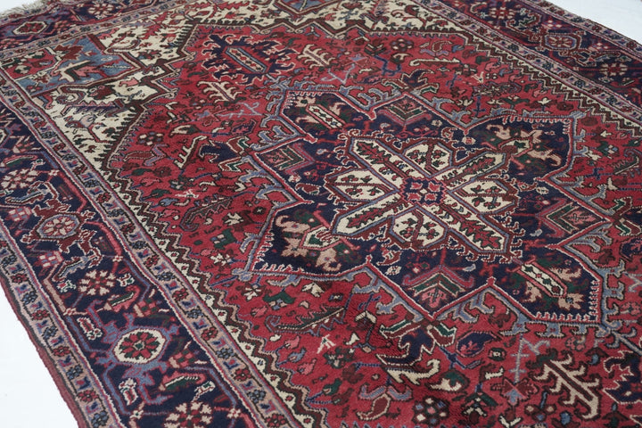 Vintage Heriz Rug 6'7'' x 9'8''