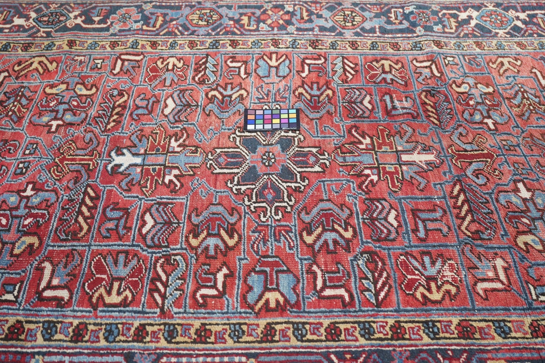 Vintage Heriz Rug 6'4'' x 8'9''