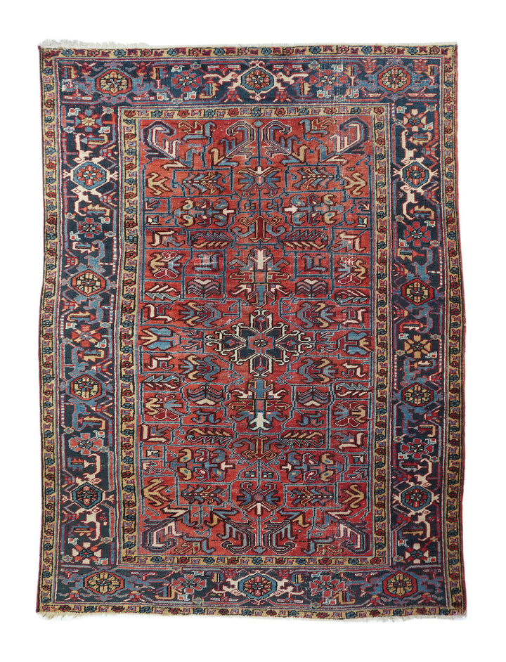 Vintage Heriz Rug 6'4'' x 8'9''