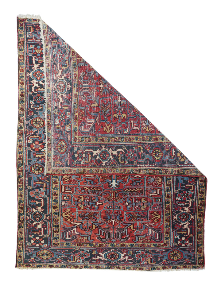 Vintage Heriz Rug 6'4'' x 8'9''