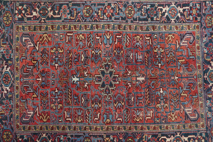 Vintage Heriz Rug 6'4'' x 8'9''