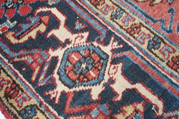 Vintage Heriz Rug 6'4'' x 8'9''