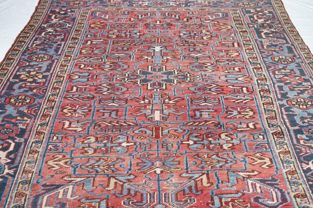 Vintage Heriz Rug 6'4'' x 8'9''