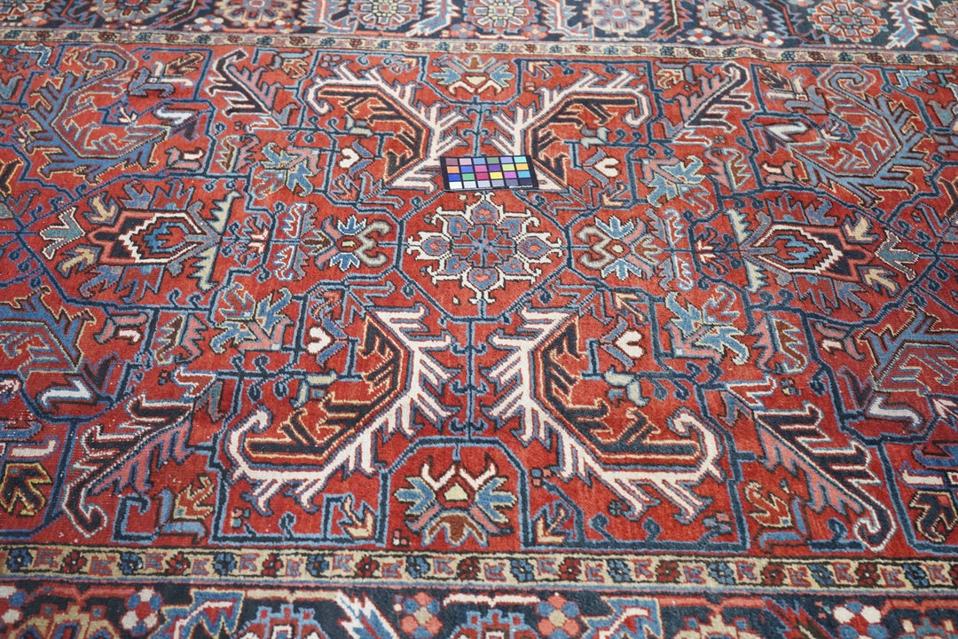 Vintage Heriz Rug 6'7'' x 9'