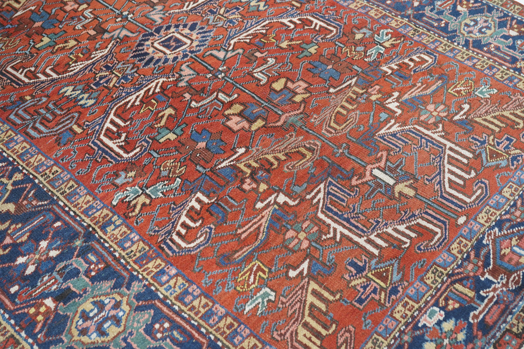 Vintage Heriz Rug 6'2'' x 8'9''