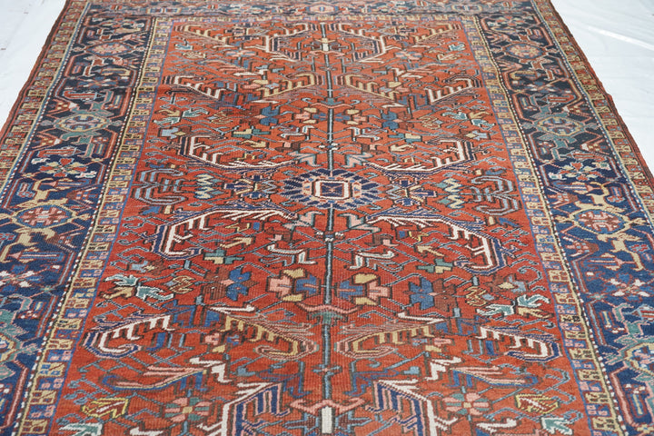 Vintage Heriz Rug 6'2'' x 8'9''