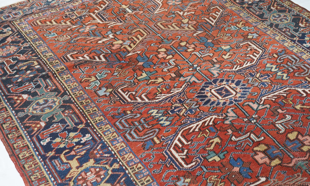 Vintage Heriz Rug 6'2'' x 8'9''