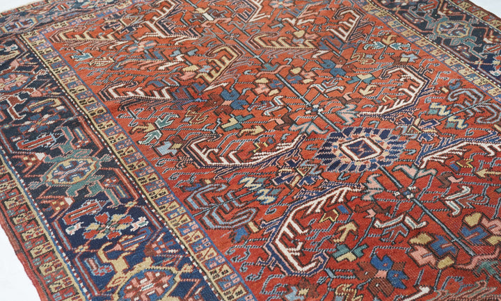 Vintage Heriz Rug 6'2'' x 8'9''