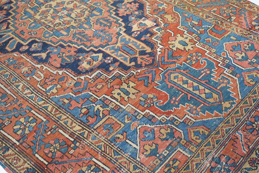 Antique Heriz Rug 6'1'' x 10'2''