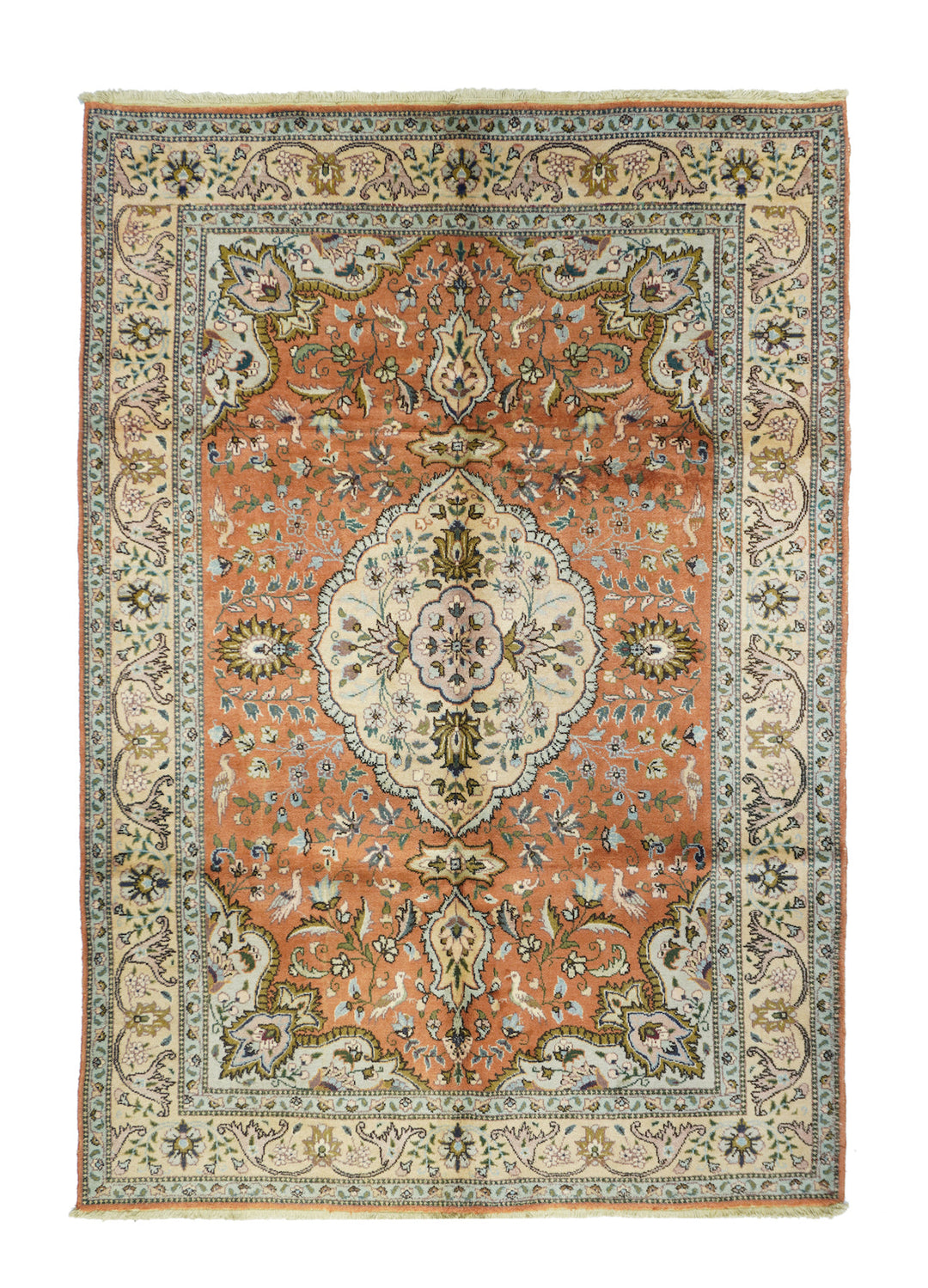 Vintage Tabriz Rug 6' x 8'9''