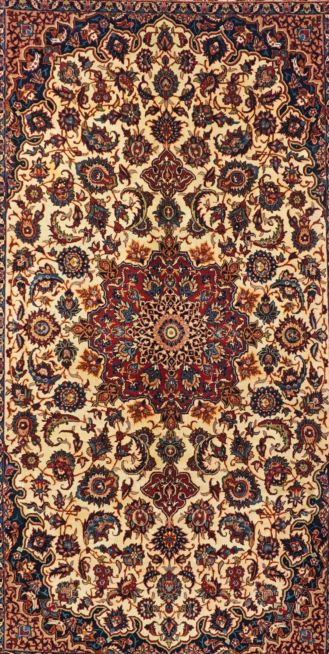 Fine Antique Persian Isfahan Rug 6'10'' x 11'0''