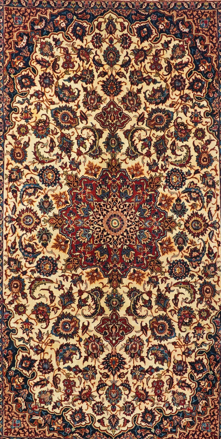 Fine Antique Persian Isfahan Rug 6'10'' x 11'0''