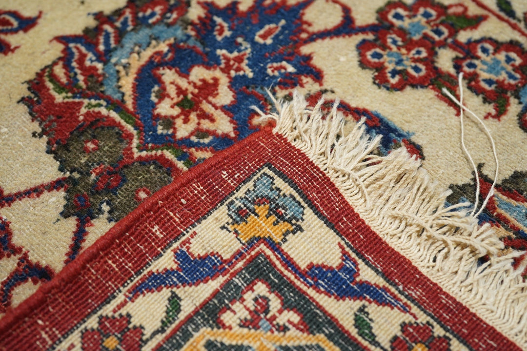 Antique Isfahan Rug 7'3'' x 10'6''