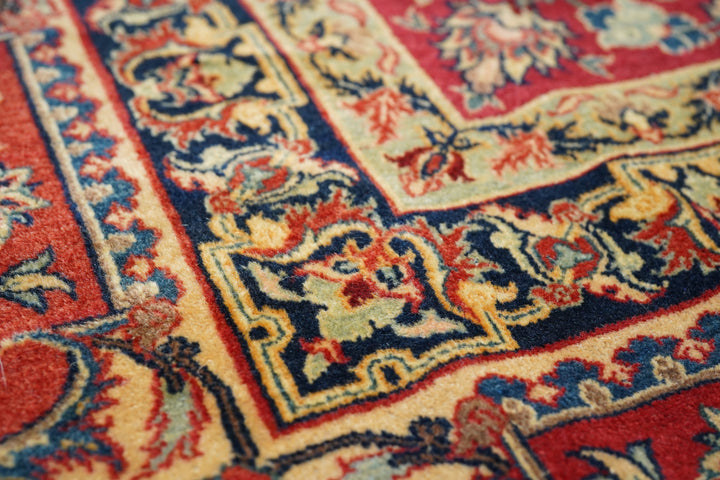 Fine Antique Persian Isfahan Rug 7'7'' x 10'11''