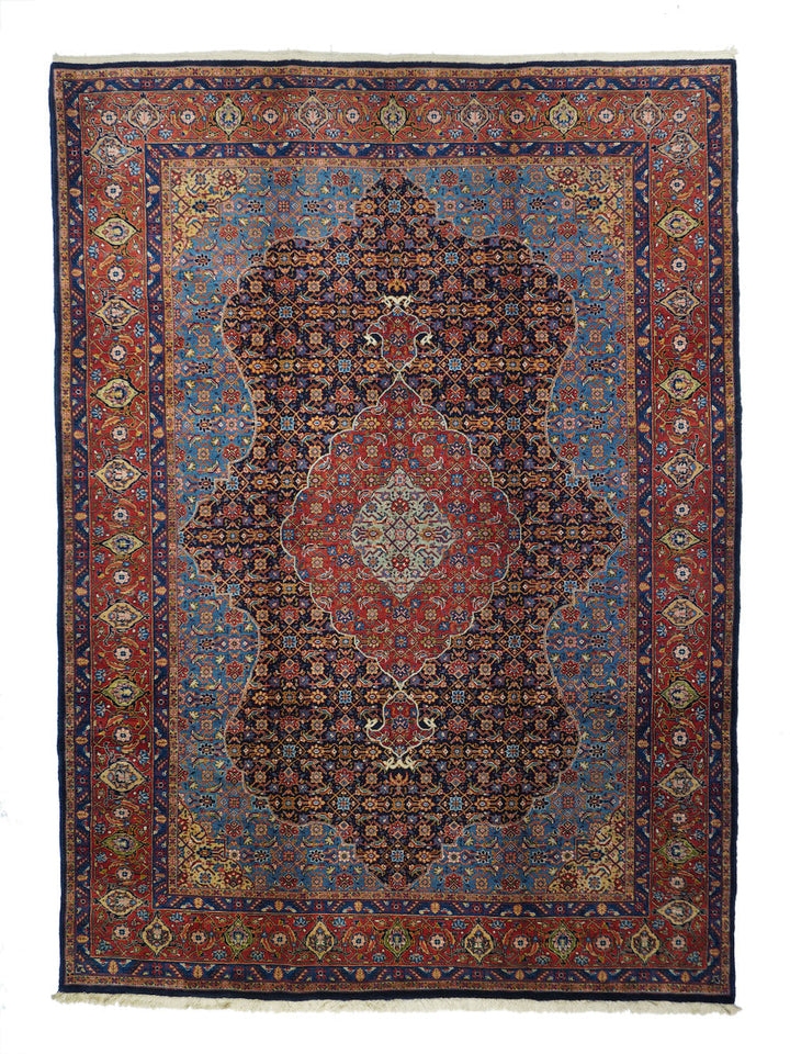 Vintage Tabriz Rug 7'6'' x 10'3''