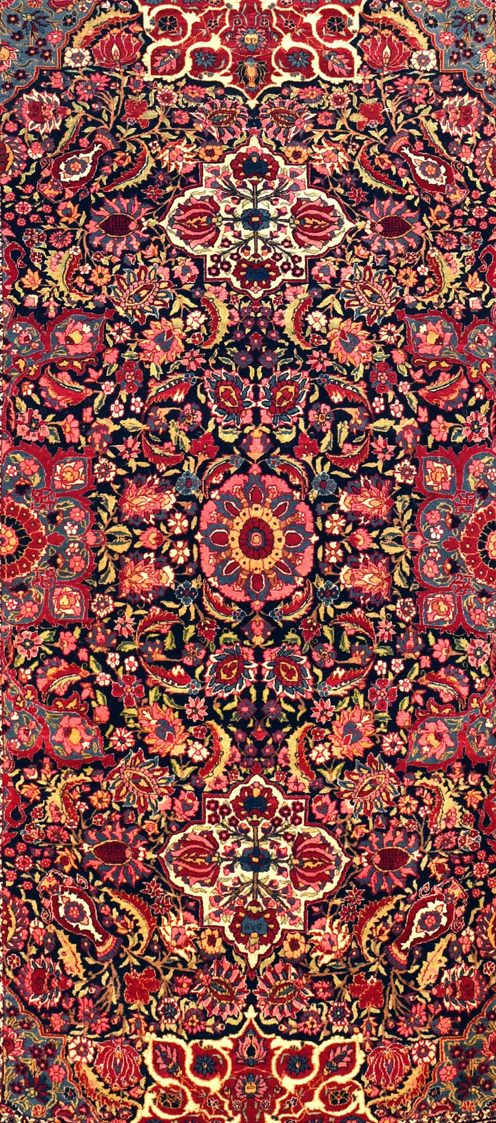 Antique Nain Toudeshk Rug 4'9'' x 8'5''