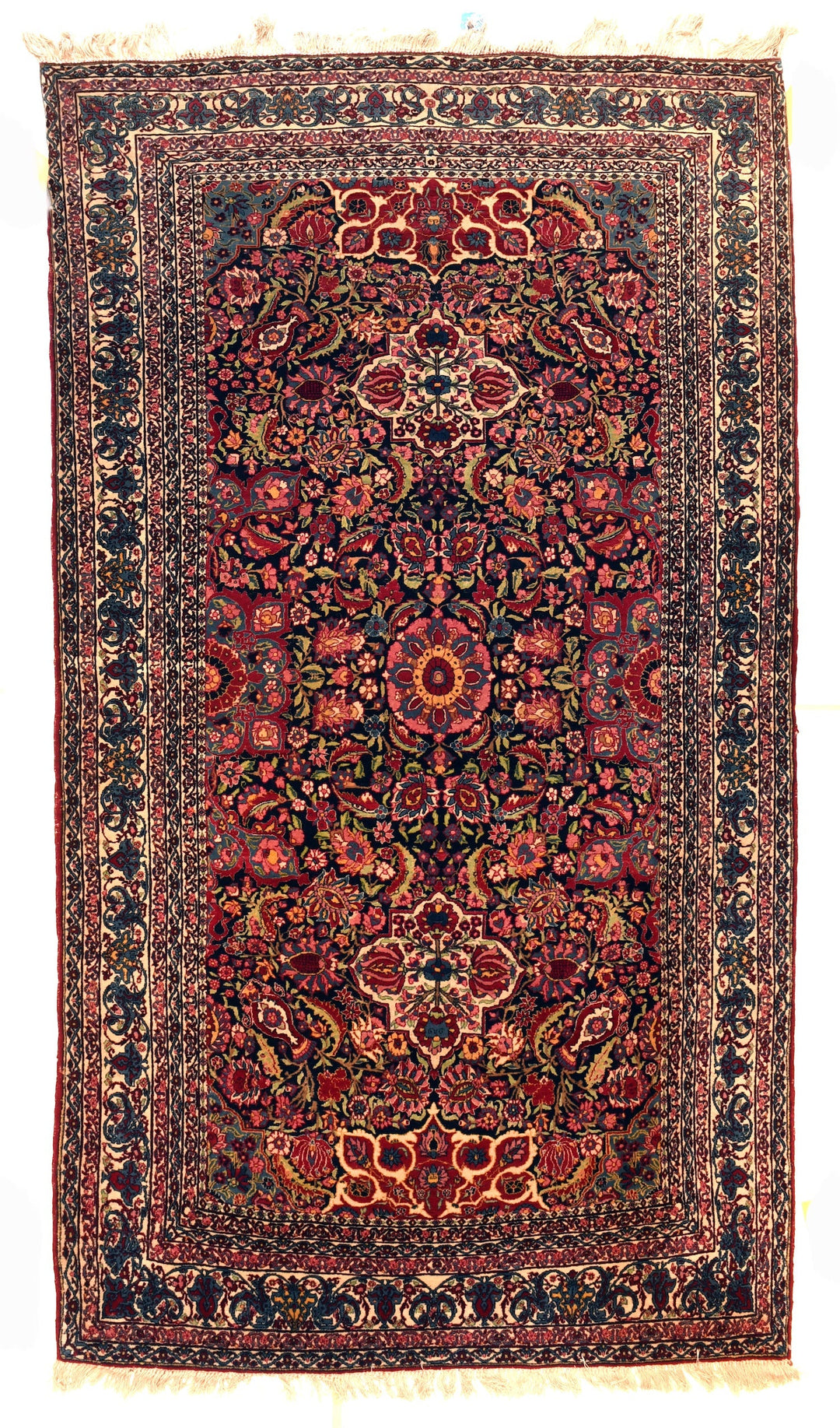 Antique Nain Toudeshk Rug 4'9'' x 8'5''