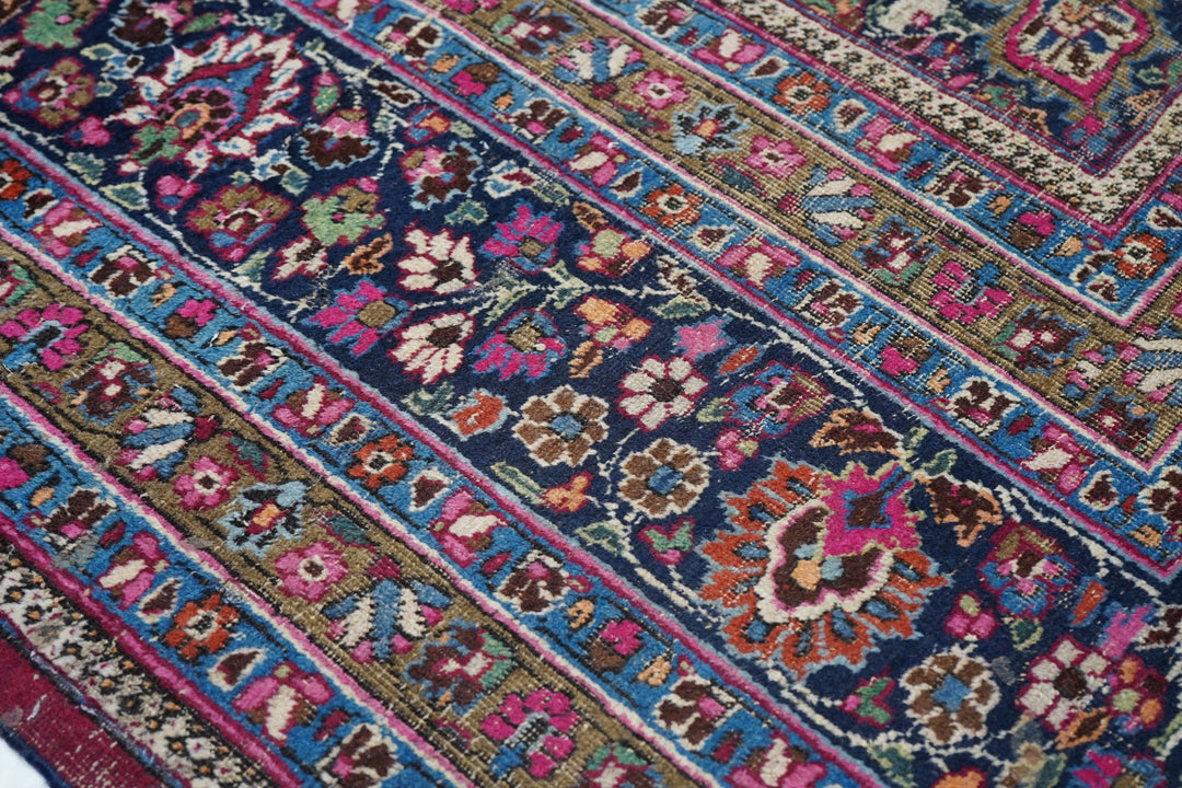 Vintage Persian Meshad Rug 10'4'' x 13'10''