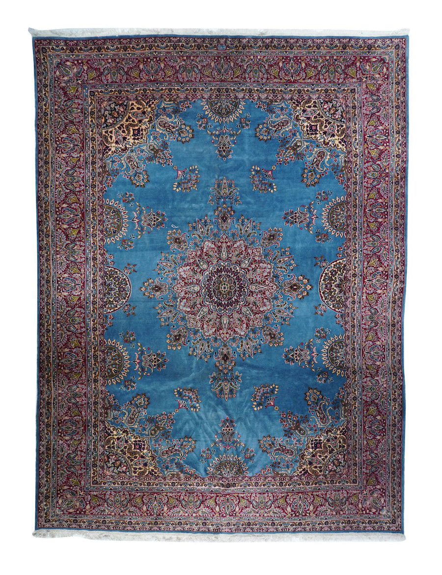 Vintage Kerman Rug 9'10'' x 13'7''