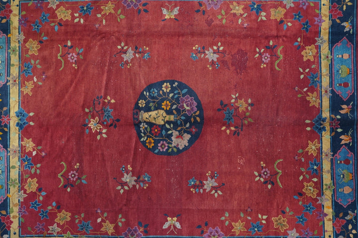 Antique Peking Rug 8'2'' x 9'9''