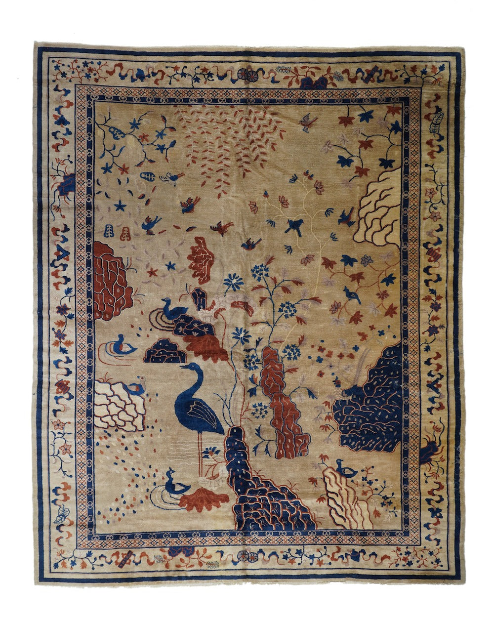 Antique Peking Rug 9'2'' x 11'5''