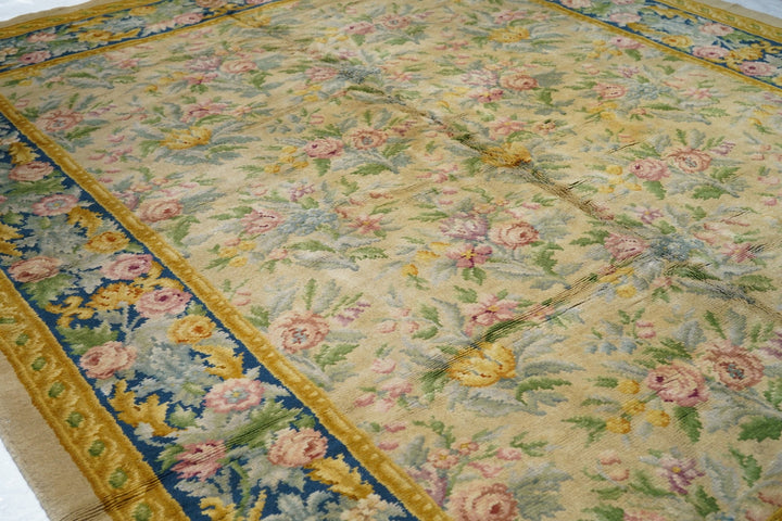 Fine Antique French Savonnerie Rug 10'2'' x 13'0''