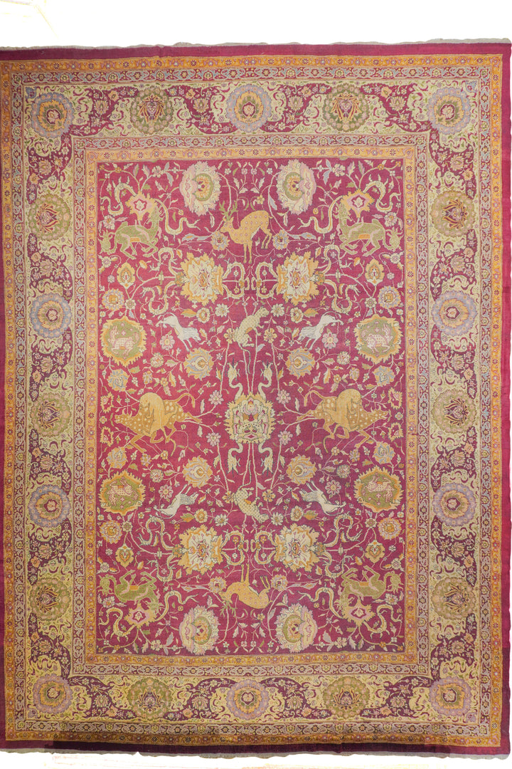 Antique Agra Rug 12'0'' x 16'6''